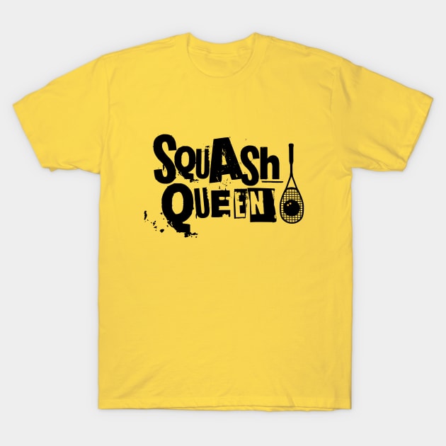 Squash queen T-Shirt by Graffik-Peeps